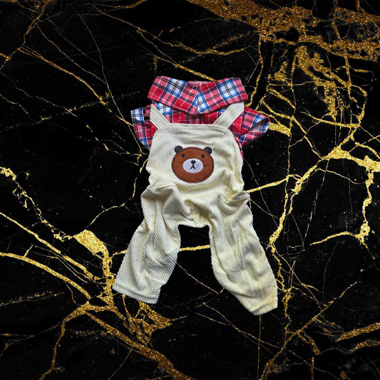 Red Plaid Bear