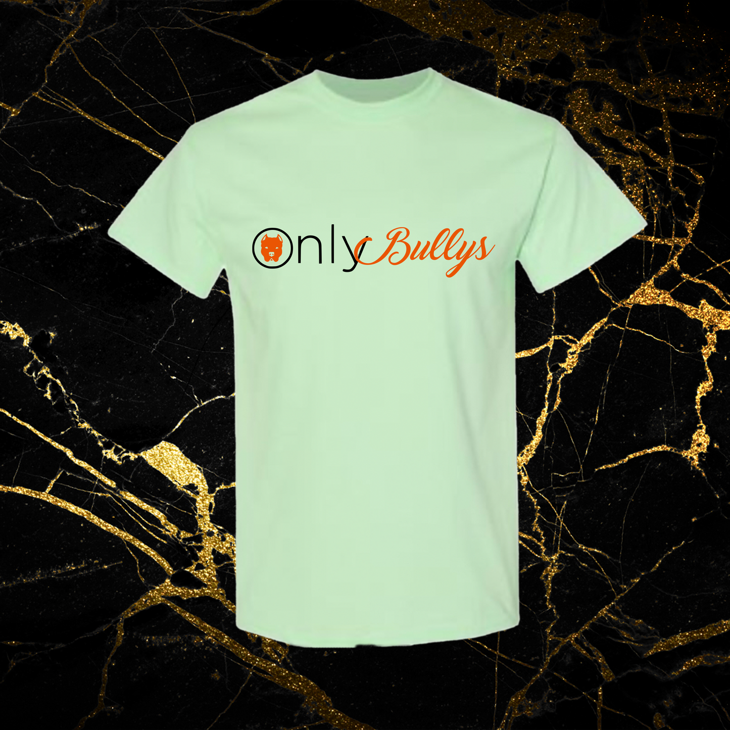 black_orange_mint green