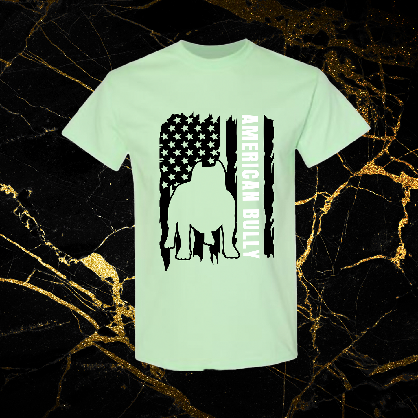 black_white_mint green