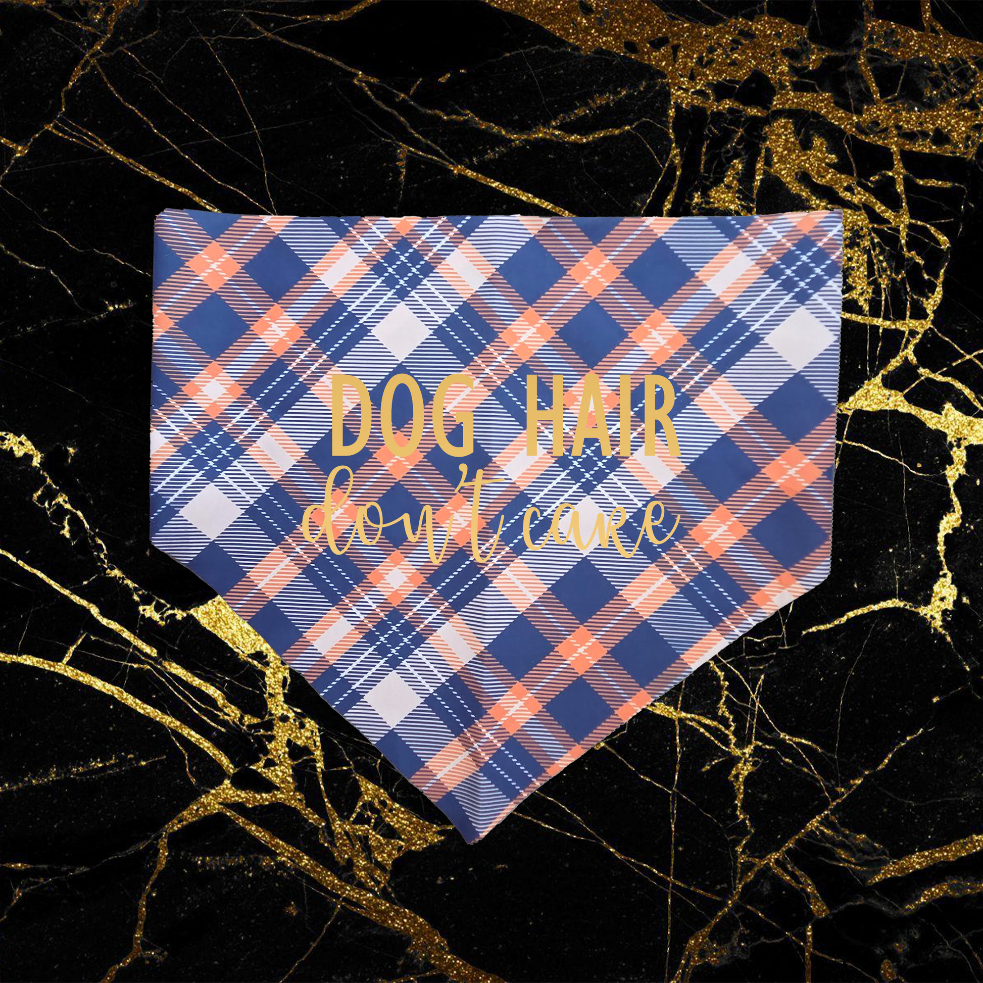 dog hair don't care_gold