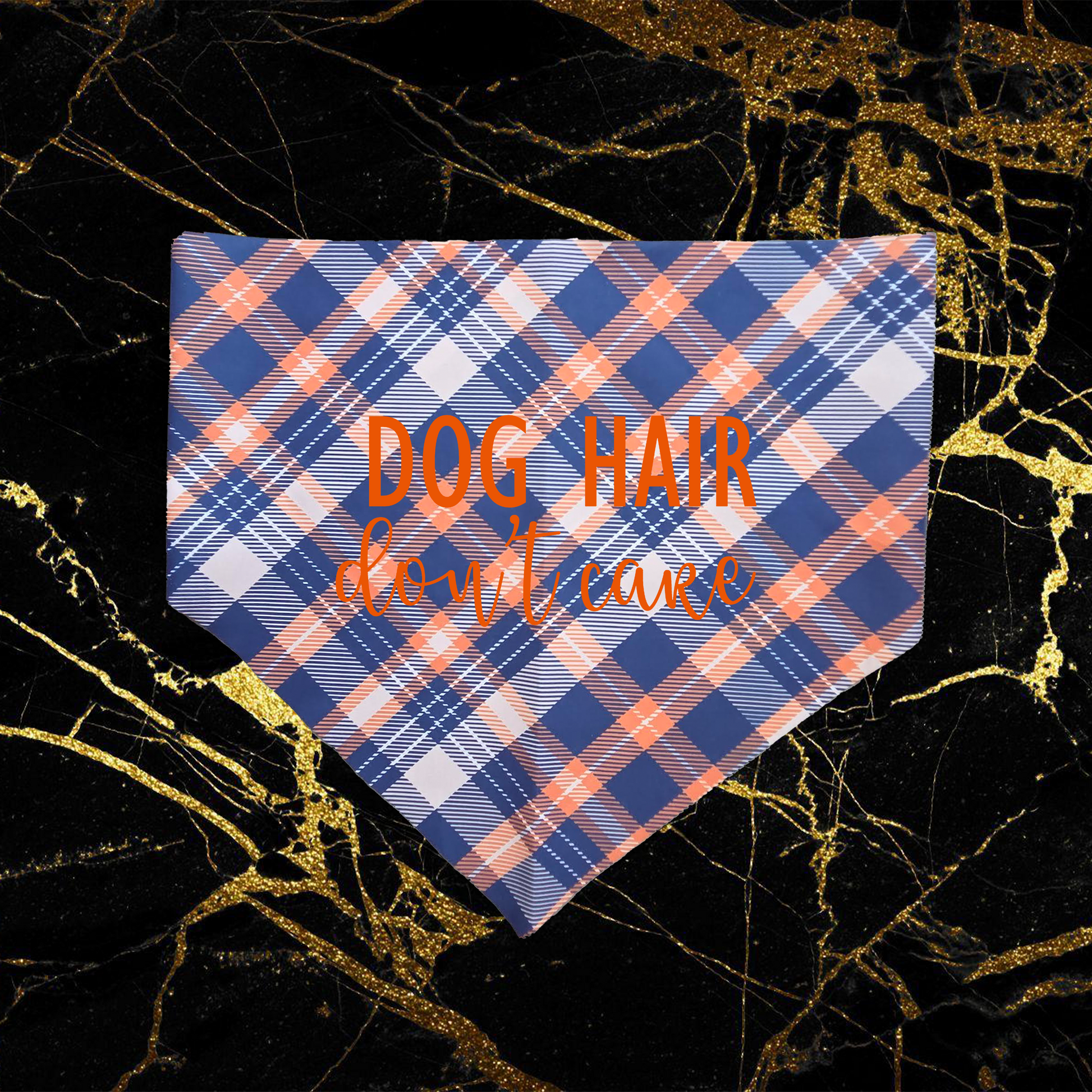 dog hair don't care_orange