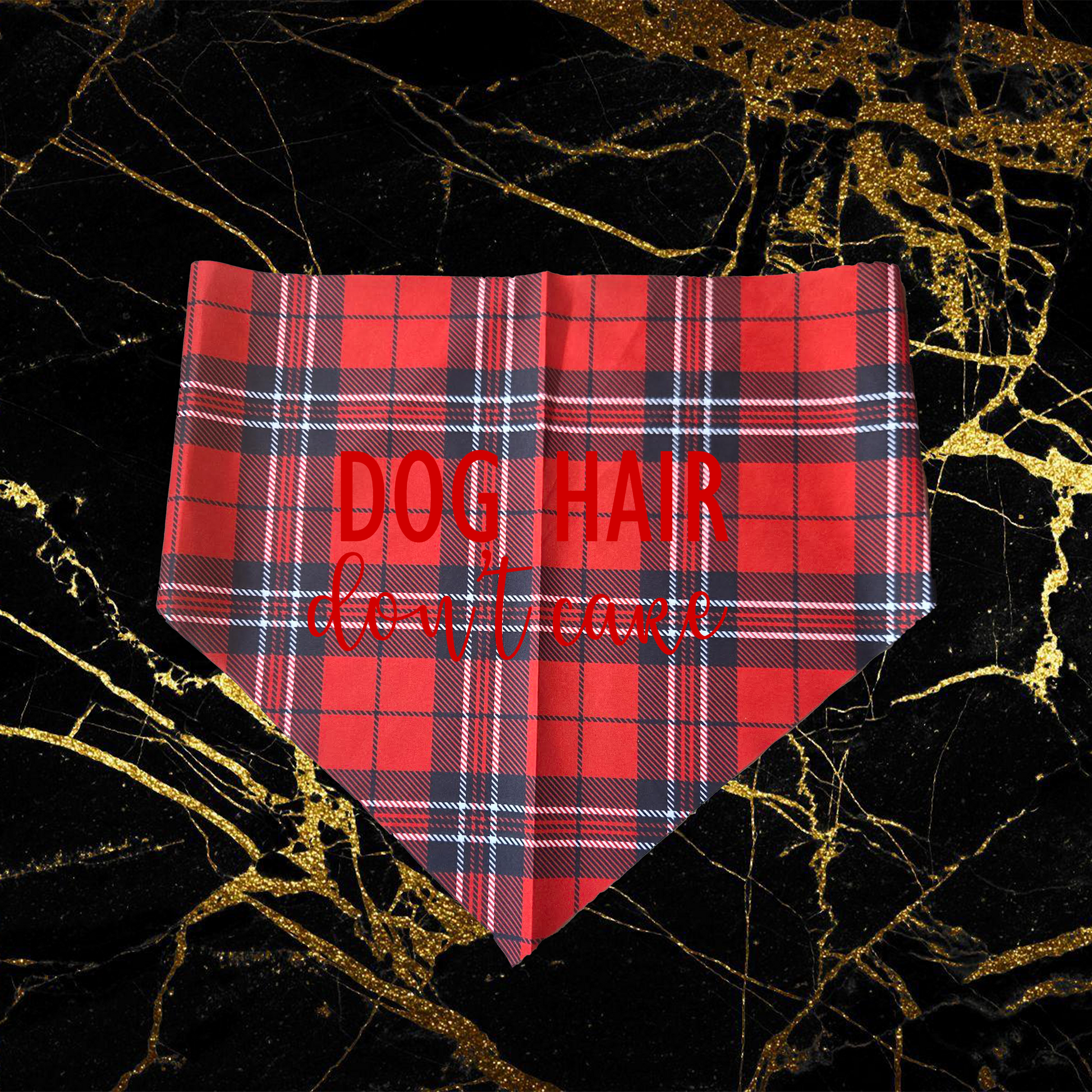 Dog Hair Don't Care_Red