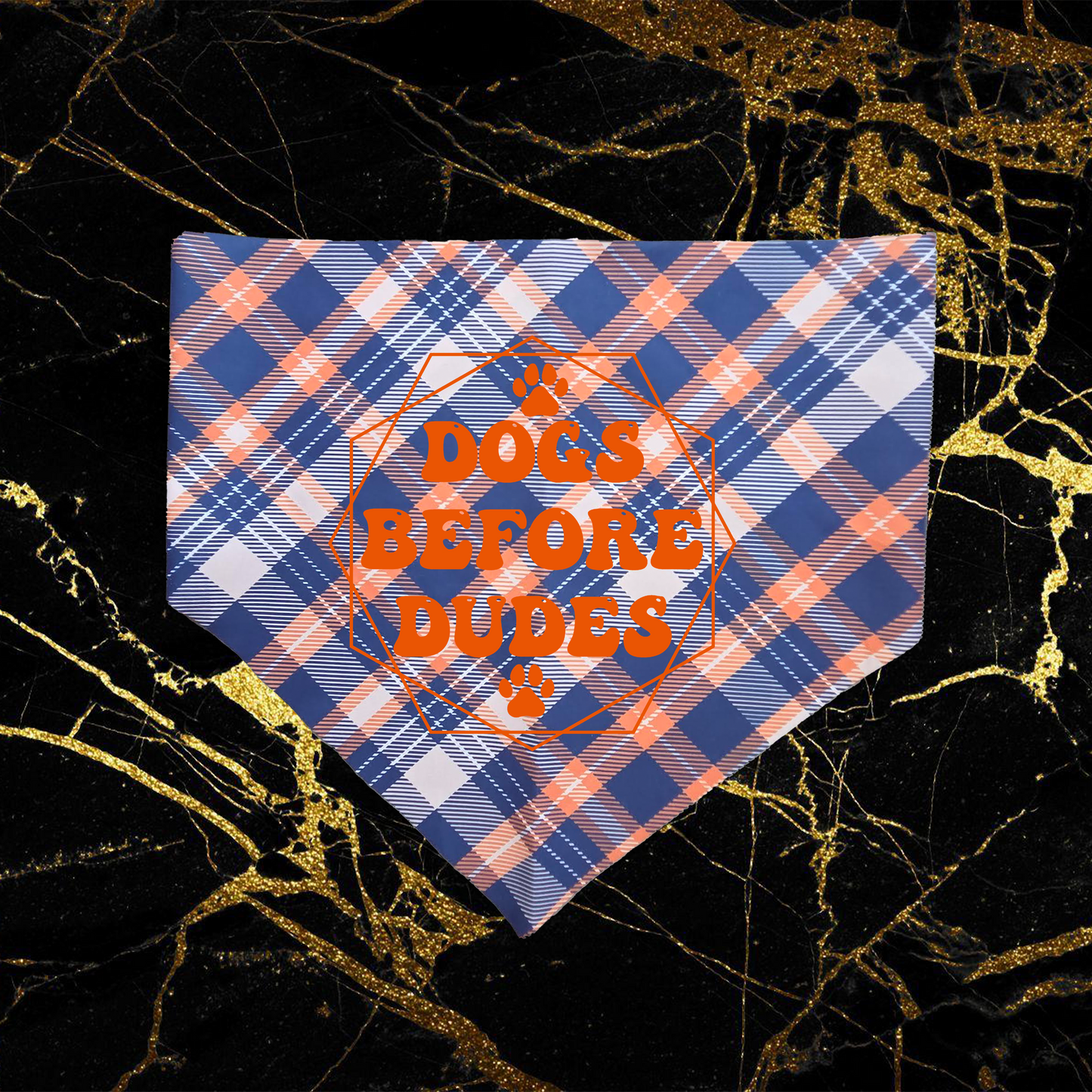 dogs before dudes_orange