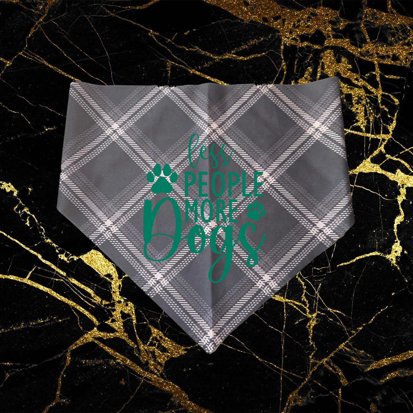 Less People More Dogs_Green