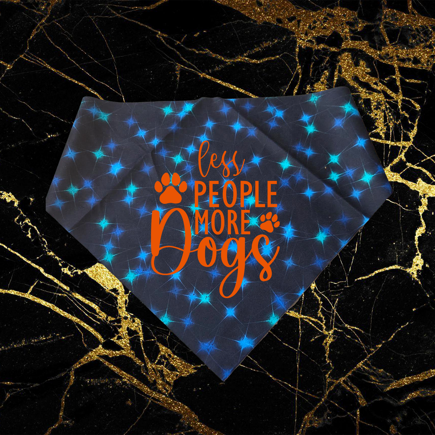 Less People More Dogs_Orange