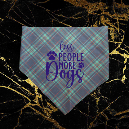 Less People More Dogs_Purple