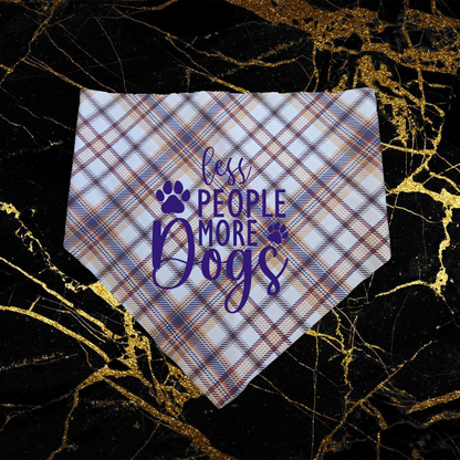 Less People More Dogs_Purple