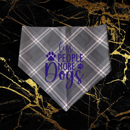 Less People More Dogs_Purple