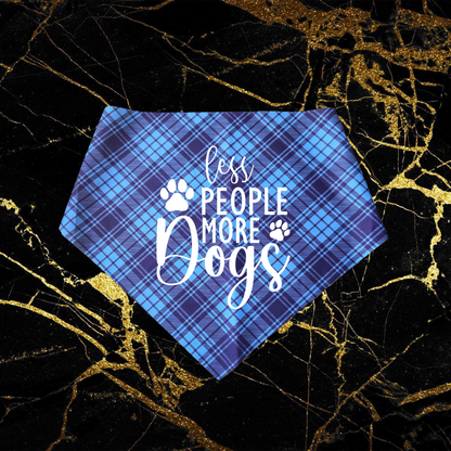 Less People More Dogs_White