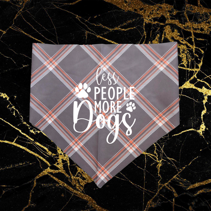 Less People More Dogs_White