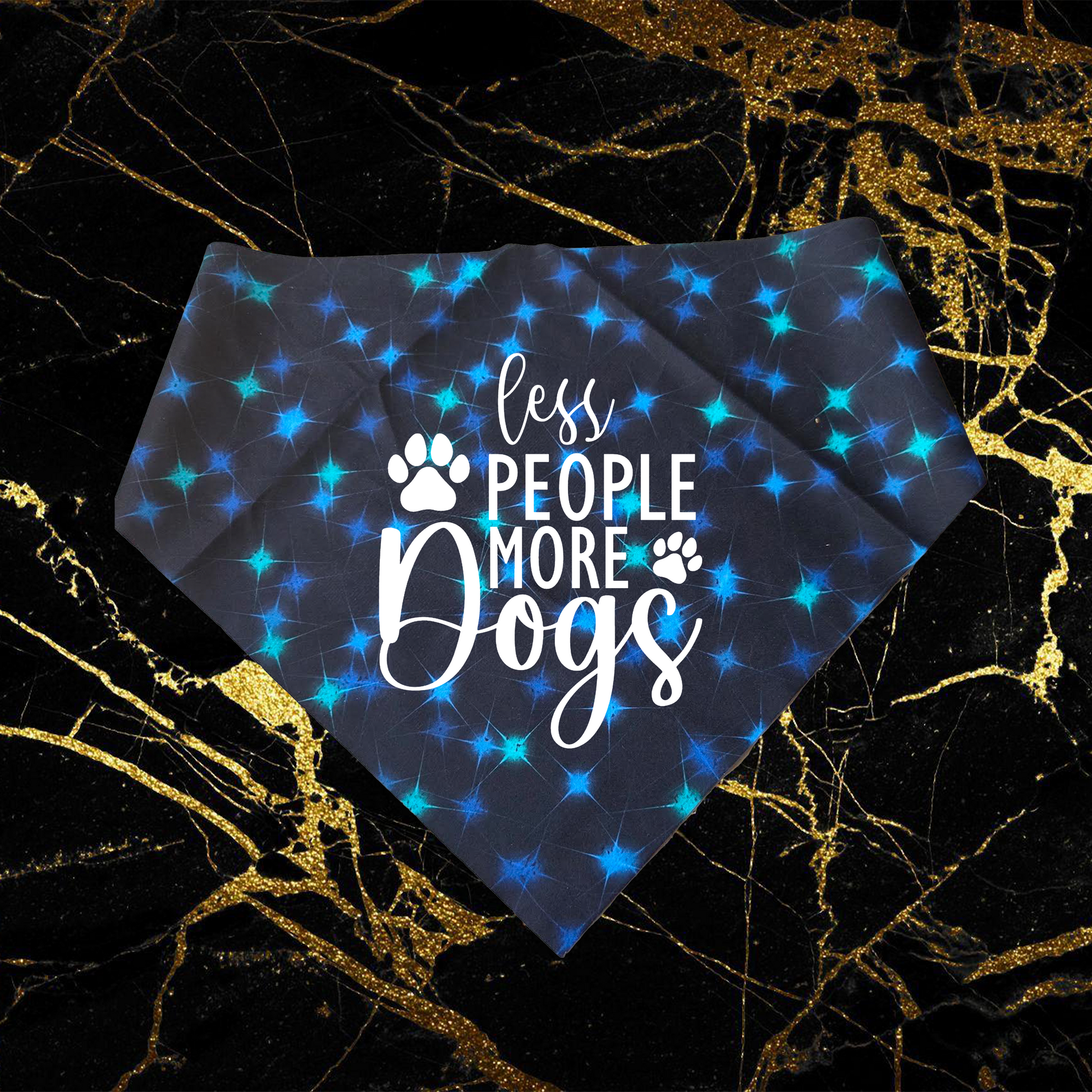 Less People More Dogs_White