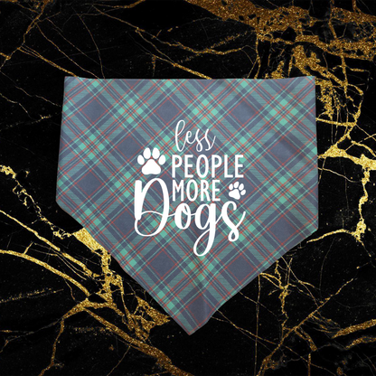 Less People More Dogs_White