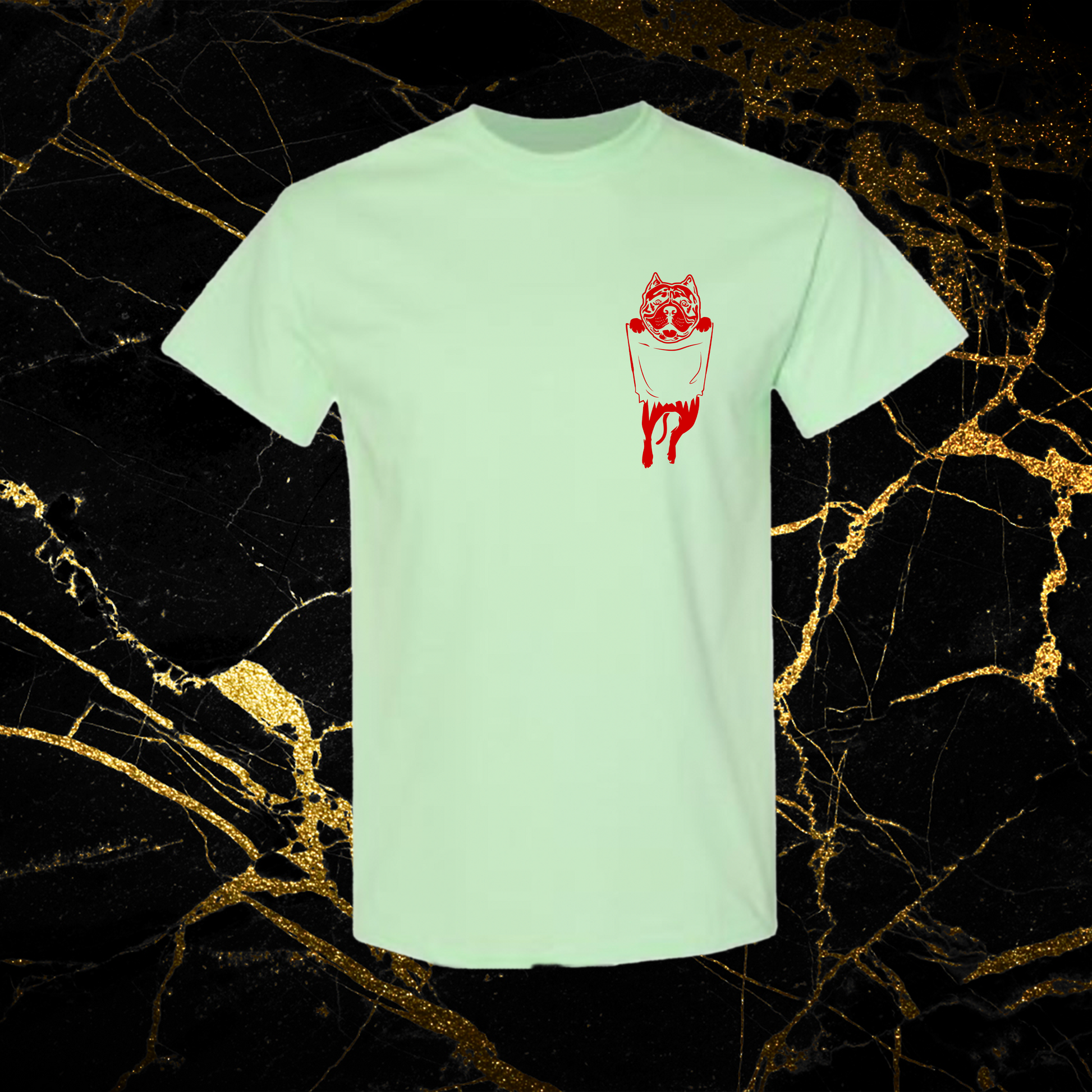 red_mint green