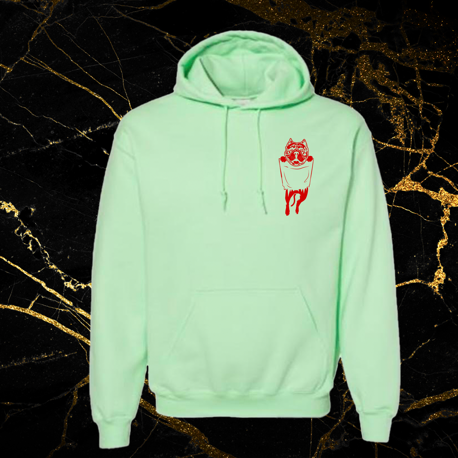 red_mint green